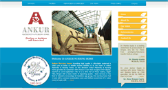 Desktop Screenshot of ankurnursinghome.com